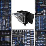 Benson Tools XXXL Werkzeugwagen Premium gefüllt Schaumeinlagen Werkstattwagen