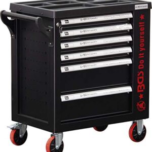 BGS Diy 6055-1 | Werkstattwagen | 6 Schubladen | 1 Seitentür | leer
