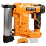 Akku Brad Nagler Kompatibel mit Dewalt 18V 20V Batterie, Upgrade 18GA 2-in-1 Akku Tacker Nagelpistole, Bürstenlos Elektrotacker mit 1000 Nägeln und 1000 Klammern für Heimwerker & Holzbearbeitung