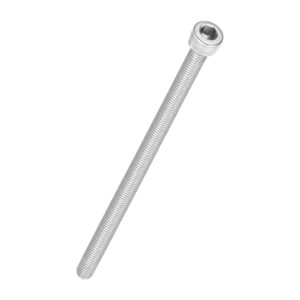 5 Stück Zylinderschrauben mit Innensechskant - [M6-1 x 120mm] 304 Edelstahl Vollgewinde Innensechskantschraube Antrieb für Elektromotor 3D-Druck Lüfter Motorenaustausch, Silber