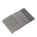 ZILOOK YEJIANGHUA Diamant-Handpolierpads Blätter 90 * 55 mm Haken & amp;Loop Backer Galvanisiertes Polieren Passend for Marmorbetonstein Natural (Color : A set-4pcs)