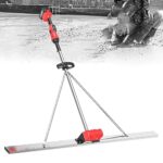 Elektrisches Betonbearbeitungswerkzeug, Stampferlineal zum Nivellieren von Betonoberflächen, kabelloser Betonoberflächenestrich mit 1,5 m Edelstahlplatte, 9-Gang-Einstellung und Leistungsanzeige, 2