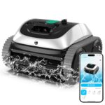 WYBOT C1 Poolroboter mit Akku, 150 Min. Kabellos Poolsauger Poolroboter Boden und Wand, Poolreiniger mit intelligenter Routenplanung, vollautomatische Boden-, Wasserlinien- & Wandreinigung, bis 150 ㎡