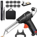 Laserschweißgerät, Laser Schweißgerät 4 In 1, Multifunktionales Tragbares Laserschweißgerät, Mit 8 Spulen Zinndraht, Schweißen, Entrosten, Schneiden, Kein Polieren Erforderlich (Black, Äußere Wärme)
