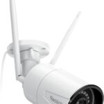 Reolink 5MP WLAN Kamera Outdoor, 2,4GHz/5GHz WLAN CCTV IP Kamera Aussen mit Person/Auto/Tiererkennung, IP67 Wetterfest, Nachtsicht, Bewegungsmelder, SD-Kartenslot, Zeitraffer, Außenkamera RLC-510WA