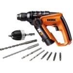 WORX WX382 Bohrmaschine/Schrauber/Hammer H3, 1 Akku, Li-Ion 12 V-1,3 Ah