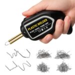 100W Kunststoff Schweißgerät für Plastik: Kunststoff Reparaturset Plastic Welder Kit mit 200 PCS Schweißnagel für Schweißen Autoteile Stoßstange Spielzeug Alltägliche Kunststoffartikel