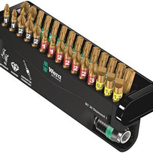 Wera 05057431001 Sortiment, Bit-Check Diamond 1, 30-teilig, Stück