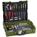 PROXXON Handwerker-Universal-Werkzeugkoffer, L-BOXX-System L 102, 69-teiliges Werkzeug-Set, Mit Hammer, Knipex-Zangen, Ratsche und Steckschlüsseleinsätze, 23660, 445 x 358 x 118 mm