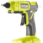 RYOBI 18 V ONE+ Akku-Heißklebepistole RGL18-0, Flexible Klebepistole für Heimwerker, 11/12 mm Klebesticks, 2 min Aufheizzeit, ohne Akku und Ladegerät