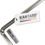 KANTARO 3031 Zaunmontage Set - je 1x Sechskantschlüssel & Bit in der Größe HEX 5,5mm - Made in Germany
