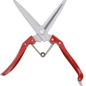 aqxreight Manuelle Wollschere, Trimmschere aus Edelstahl, Multifunktionale Manuelle Schafwollschere, Trimmschere mit Feder