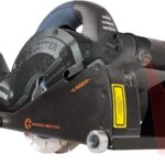 FERM WSM1008 Mauernutfräse Schlitzfräse 1650W - 2 Diamantscheiben150mm-Laserfürhrung-Staubabsaugungsadapter-Nylon-Tragetasche