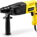 TROTEC Bohr- und Meißelhammer PRDS 05-230V – 620 W, 2,1 Joule, SDS-plus, Bohren/Hammerbohren/Meißeln, 6.400 S/min, Drehzahlsteuerung, inkl. 3 SDS-Bohrer, Meißel, Schnellspannfutter & Koffer