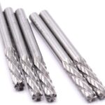 5x VHM Vollhartmetall Schaftfräser 3mm Frässtifte Fräser Gravur für Dremel Proxxon Zubehör