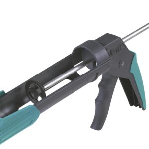 wolfcraft MG 200 mechanische Kartuschenpresse, Ergonomische Kartuschenpistole mit gummiertem Handgriff & drehbarer Griffhülse, Für 310 ml Kartuschen, Silikon Acryl Spritze mit Tropfstopp -4352000