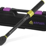 3/8 Zoll 5-60Nm Drehmomentschlüssel, ±3% Fehlergenauigkeit mit 72 Zähne Wende Ratschenkopf Tragbare Aufbewahrungsbox für Fahrrad, Motorrad und Auto Zündkerzenwechsel