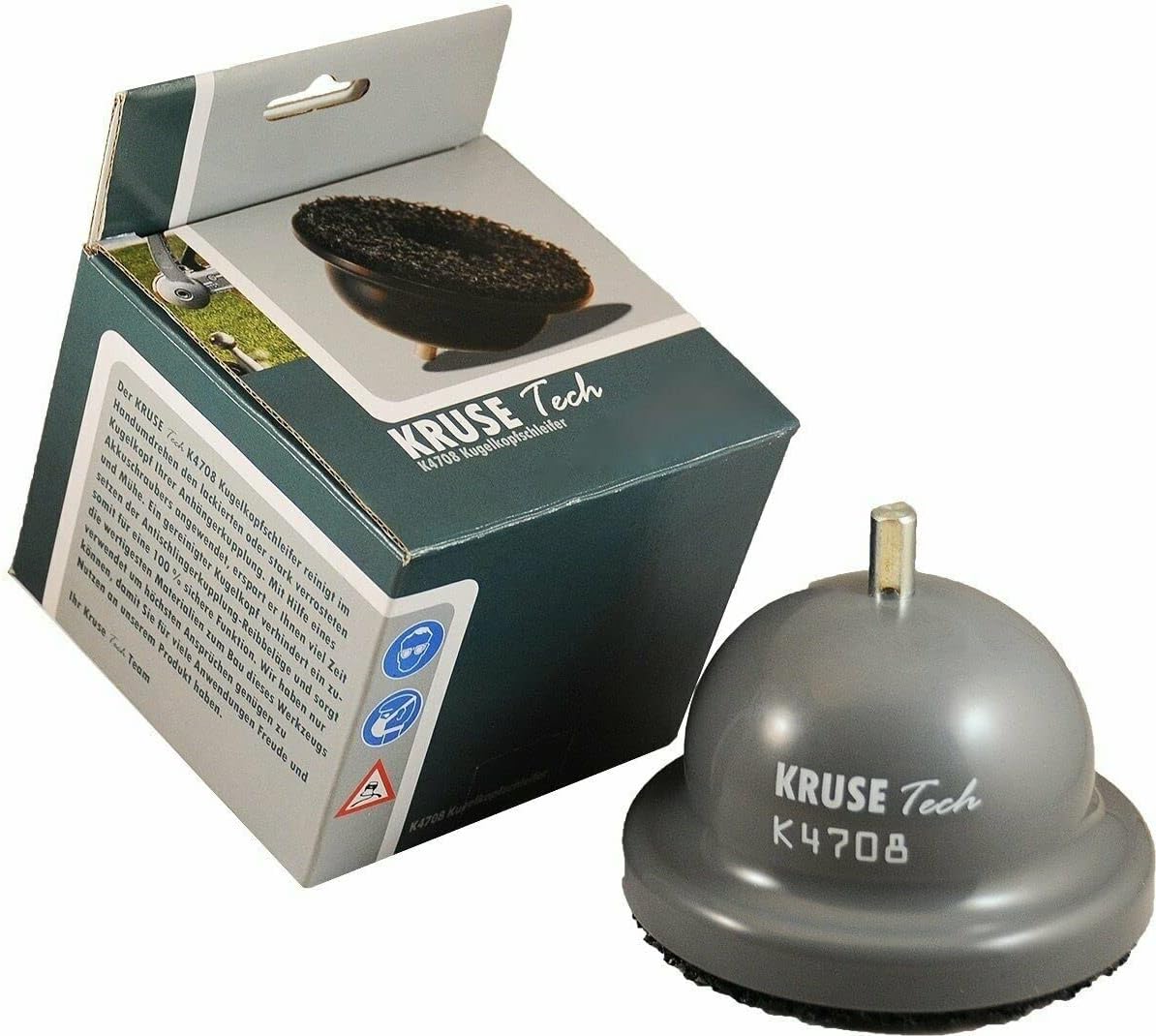 Kugelkopfschleifer k-4708 Made by Kruse-Tech Kugelkopfschleifer für Anhängerkupplungen Das Original by - Kruse-Tech