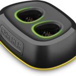 Kärcher Schnellladegerät Fast Charger Duo Battery Power 4 V, max. Ladestrom: 2 x 2,5 A, LED-Anzeige, Ladezeit für 2 Akkus: 50 min für 80%, 70 min für 100 4 V Battery Power-Geräte
