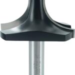 ENT 14386 Abrundfräser HW, Schaft (S) 12 mm, Durchmesser (D) 57,1 mm, NL 28,6 mm, R 22,2 mm, SL 45 mm, mit Kugellager