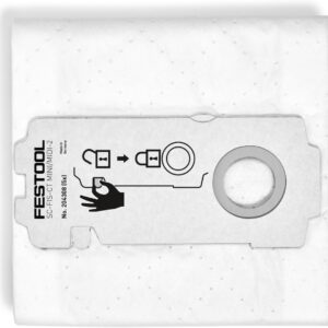 Festool Staubsaugerbeutel SC-FIS-CT MINI/MIDI-2/5/CT15 Filtersack