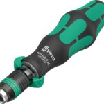 Wera 05051493001 838 RA-R M Bits-Handhalter mit Ratschenfunktion, 1/4", 1/4" x 123,5 mm