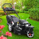 BRAST® Benzin Rasenmäher Trike mit Antrieb | 5,2kW(7PS) | Elektrostart | 53cm Schnittbreite | viele Modelle | TÜV | 4 Takt OHV Motor | 30-80mm Schnitthöhe | 60L Fangkorb | Stahlgehäuse | ESTART