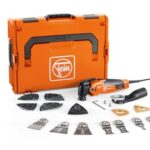 FEIN Multimaster MM 500 Plus Top, leistungsstarke MultiTool mit über 30 Zubehören zum Sägen, Schleifen , Austrennen, Motor 350 W, Anti-Vibrationssystem, Aufnahme StarlockPlus, QuickIN Werkzeugwechsel
