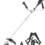 WORX WG084E.9 Akku-Sense 40V - Brushless Motor - 38 cm Trimmdurchmesser & 25,5 cm Messerdurchmesser - Zweihandgriff - Doppelfaden-System - leichtes & kompaktes Design - ohne Akku & Ladegerät