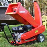 Hecht Benzin Häcksler mit kraftvollen 7,0 PS 4-Takt Motor und 208 ccm - ideal für dickes und sperriges Holz/Äste – Mit moderner und brandneuster Technik – Häcksler Benzin (Häcksler Benzin Rot)