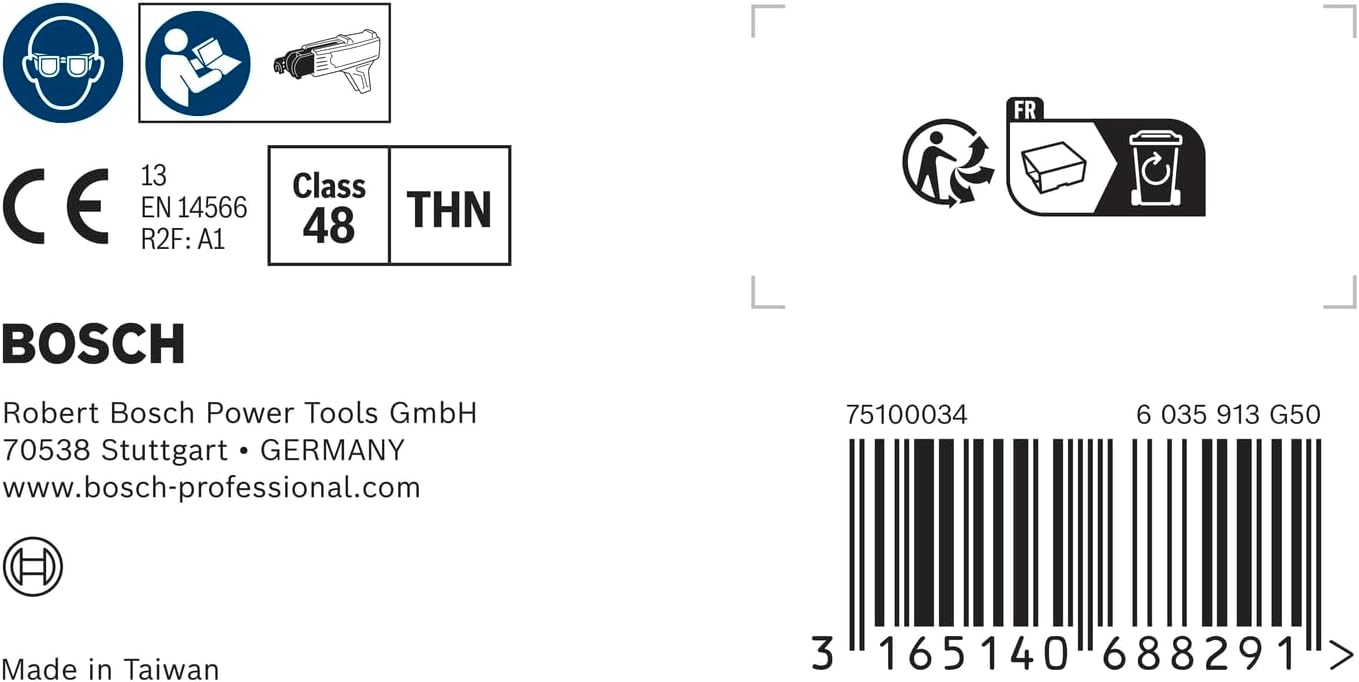 Bosch Accessories Professional 1000x Schnellbauschraube Grobgewinde (Gipskartonplatten auf Holz, 3.9x35 mm, S-G, PH2, für MA 55, Zubehör Trockenbauschrauber) – Bild 3