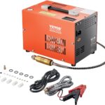 VEVOR PCP-Luftkompressor, 4500 PSI PCP-Luftgewehrkompressor mit eingebautem Konverter & Lüfterkühlsystem, DC12 V/AC230 V Kompressorpumpe mit manuellem Stopp für Luftgewehr, Paintball & Tauchflaschen