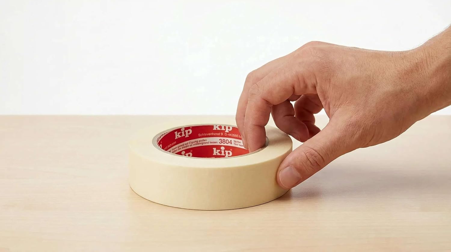Kip Trade Maler-Kreppband, 36 mm x 50 m, zum Malen und Dekorieren, stark haftend – Bild 4