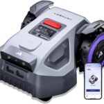 ANTHBOT M9 Mähroboter ohne Begrenzungskabel mit präziser RTK-Navigation und Dual-Vision, KI-Hindernisvermeidung, App-Steuerung, für Gärten bis 900 m², kompakter Rasenmäher Roboter mit 45% Steigung