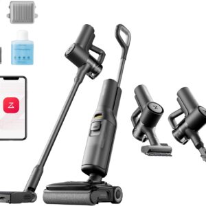 roborock F25 ACE Combo Nass Trockensauger, 5-in-1 Kabelloser Staubsauger, 20.000 Pa Absaugleistung, 90°C Hochtemperatur Selbstreinigung, für Nasse und Trockene Verschmutzungen