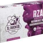 Shisha Kohle Naturkohle – Premium Kokoskohle für Wasserpfeife – 1KG, 4KG, 10KG, 20KG – Hohe Hitze, Lange Brenndauer (RZA 26x26x26mm 1KG)