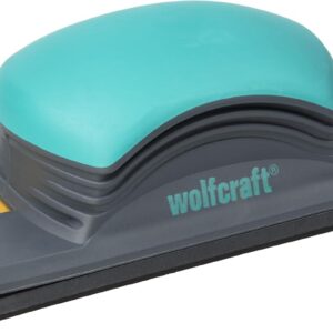 wolfcraft Universalschleifer I 5890000 I universell einsetzbar für Flächen und Ecken I für Schleifstreifen oder Schleifgitter 93 x 230 mm
