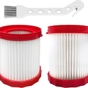 2 Stück HEPA-Filter für Bosch Gas 18 V Filter, Trockensauger GAS18V-3/GAS18V-10L, VF320H Hepa-Filter für Bosch, mit Reinigungsbürste ﻿