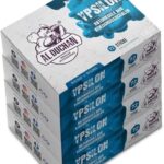 Shisha Kohle Naturkohle – Premium Kokoskohle für Wasserpfeife – 1KG, 4KG, 10KG, 20KG – Hohe Hitze, Lange Brenndauer (YPSILON Drittelkreis 25mm 4KG)