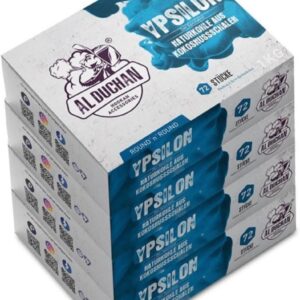 Shisha Kohle Naturkohle – Premium Kokoskohle für Wasserpfeife – 1KG, 4KG, 10KG, 20KG – Hohe Hitze, Lange Brenndauer (YPSILON Drittelkreis 25mm 4KG)