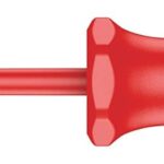 Wera 160 i VDE-isolierter Schlitz-Schraubendreher, 0,4 x 2,5 x 80 mm, 1 Stück, 05006100001