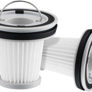 Fanttik 2er-Pack Ersatz-HEPA-Filter, waschbarer und wiederverwendbarer Filter, passend für Fanttik Slim V8 Mate & V8 Apex & V9 Mix & V10 Mix & Slim V10 Apex Autostaubsauger (AV8001)