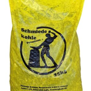 Schmiedekohle in Säcken à 25 kg