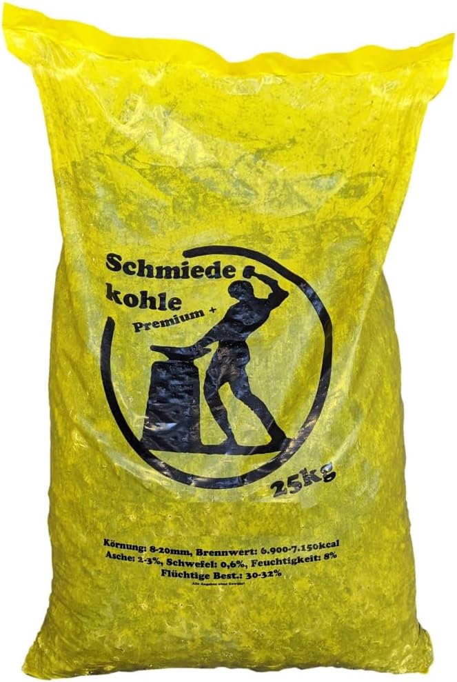 Schmiedekohle in Säcken à 25 kg