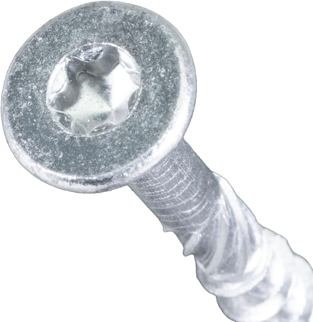 SCREW REBEL Holzschrauben 5,0 x 60 mm, 200 Stück, hell verzinkt - Universalschraube mit Doppelspiralgewinde, Spanplattenschraube mit TX25 Antrieb und ETA Zulassung – Bild 2