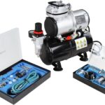 Timbertech ABPST06 Airbrush-Set und Kolbenkompressor