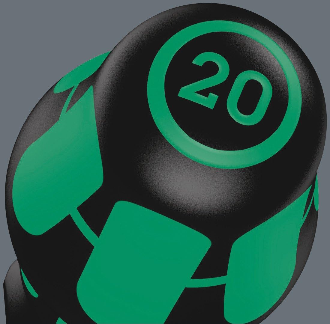 Wera 367 Torx-Schraubendreher, TX 20 x 100 mm, 05028010001 – Bild 5