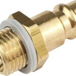Druckluftkupplung Kupplungsstecker Außengewinde 1/4"