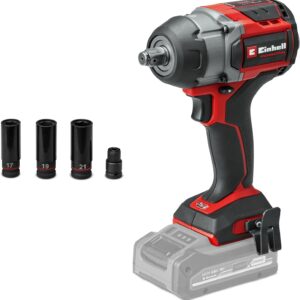 Einhell Professional Akku-Schlagschrauber TP-CW 18/750-C Li BL-Solo Power X-Change (18 V, 750 Nm Drehmoment, 1000 Nm Lösemoment, Brushless, Außenvierkant-Aufnahme, ohne Akku)