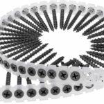 SCREW REBEL Magazinierte Schnellbauschrauben Grobgewinde 3,9 x 35 mm - 1.000 Stück, Magazinschrauben, PH2